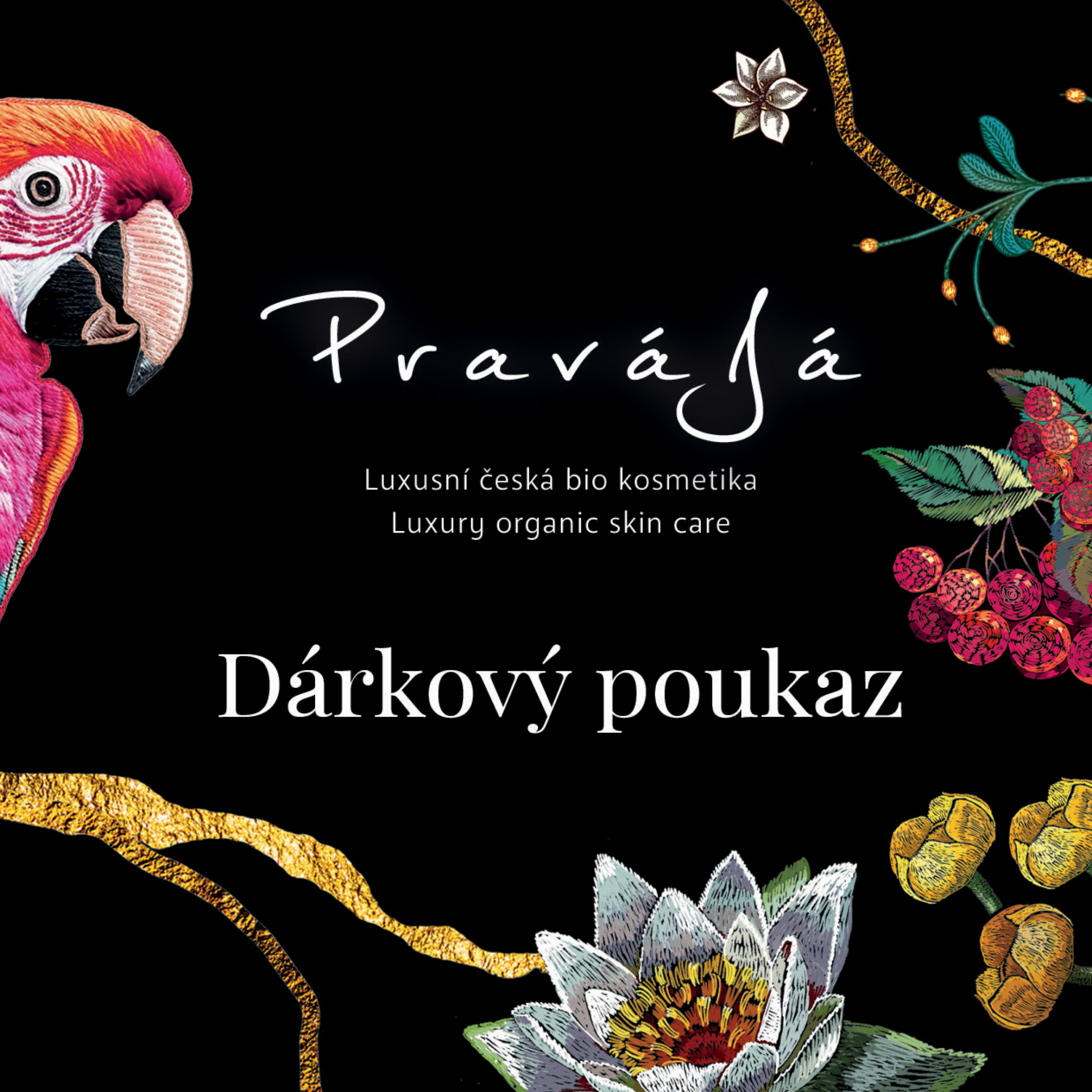 Dárkový poukaz Pravájá 5000,- Kč