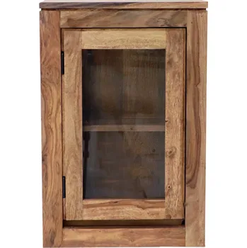 Koupelnový nábytek Koupelnová skříňka závěsná 40x60x15 z dřeva palisandr