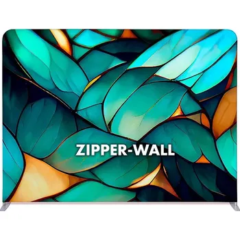 Jansen Display Jednostranný tisk pro Zipper-Wall Straight Basic 300 x 230 cm