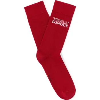 Celio Vysoké ponožky Jisoteam - Pánské Celio tmavě červená 3060637