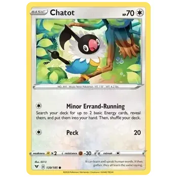 Volný čas Chatot (VIV 139)