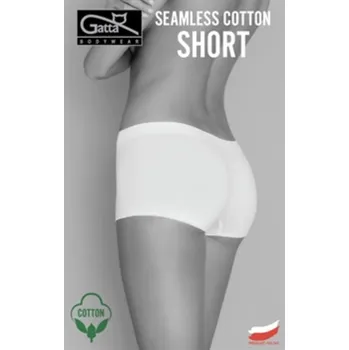 Kalhotky SEAMLESS COTTON SHORTS světlý nahý M
