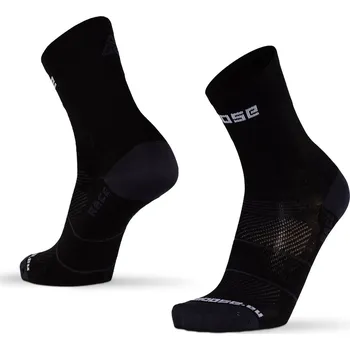 Pánské ponožky Moose Cyklistické ponožky RACE Classic Barva: Černá, Velikost: XS
