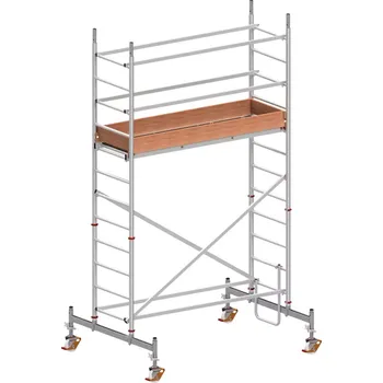 Lešení Hliníkové pojízdné lešení Hymer - pracovní výška 4,42 m