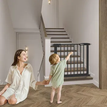 Dětská zábrana Zábrana Pupyhou dveře / schody - více rozměrů - černá