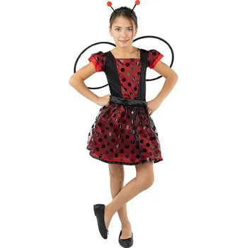 Funiglobal - Kostým Beruška pro dívky - 5-6 years