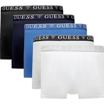 Boxerky Pánské boxerky Guess U4YG 5pack Velikost: M, Vzor: F0CH
