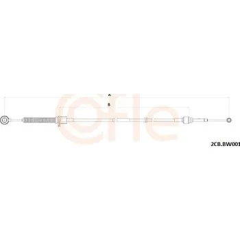Tazne lanko, rucni prevodovka COFLE 92.2CB.BW001