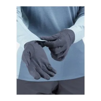 Rukavice Dámské merino rukavice Rab Forge 160 S Ebony