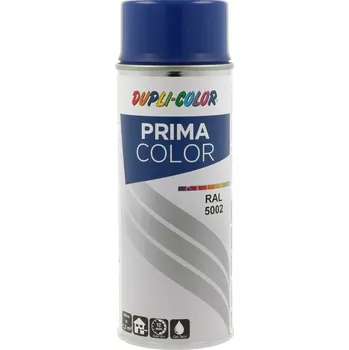 Barva ve spreji Dupli-Color Prima RAL 5002 modrá lesklá barva ve spreji 400 ml