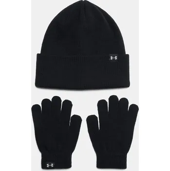 Módní doplněk Čepice Under Armour G Beanie/Glove Combo-BLK - Holky Under Armour černá 3064369
