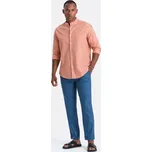 Pánské kalhoty OMBRE OM-PACP-0198 BLUE DENIM S