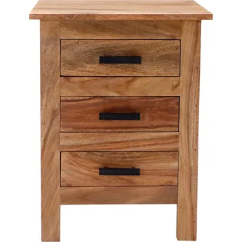 Noční stolek Masivní noční stolek z dřeva palisandr 45x40x60