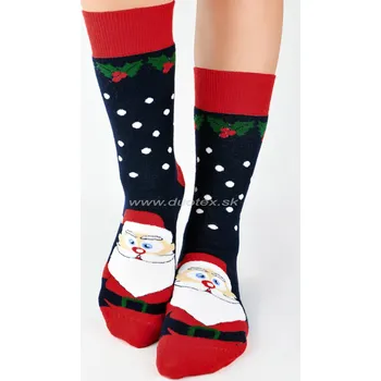 Dámské ponožky NOVITI Zimní ponožky N-SF013-U02 Barva: U02-tm.modrá, Velikost: 39-42(26-28)