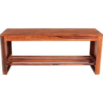 Botník Botník dřevěný 120x50x40 z masivu palisandr