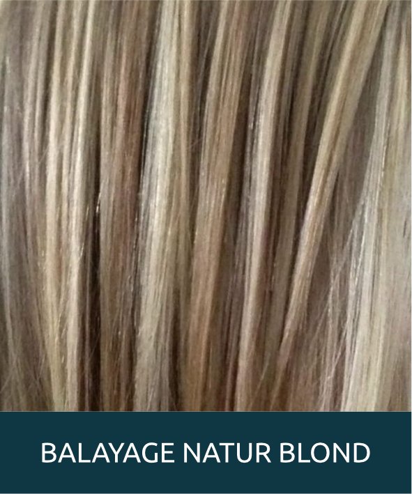 Exclusive wigs by Lubo paruka Real Human Hair ****/ Odstín: natural blonde balayge