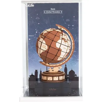 Displej s Glóbusem a Divy Světa