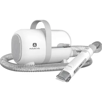 strojek na stříhání srsti Molly a Cody SAMSON zastřihávač pro zvířata bílá, šedá 1 ks