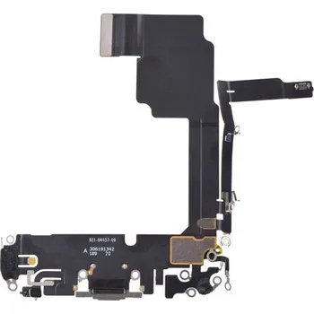 Nabíjecí port Flex kabel iPhone 15 Pro - přírodní titan Genuine IPH0250