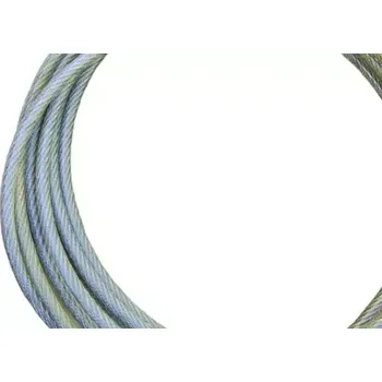 Lano Ocelové lano poplastované PVC čiré, 3/4 mm, DIN 3055 - prodej na míru