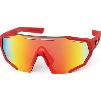 cyklistické brýle sluneční brýle Pitcha SPACE-XS red/red