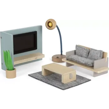 Domeček pro panenku Nábytek do domečku pro panenky Obývací pokoj Small Foot