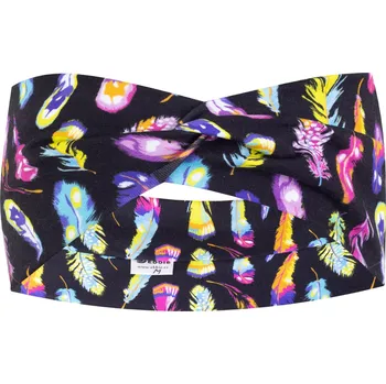 Čelenka Ebbie Bavlněná čelenka - NEON PEŘÍČKA Velikost: 3+