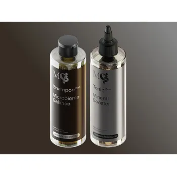 Vlasová regenerace MG Laboratory Pánská sada proti lupům a svědění, 2x250ml