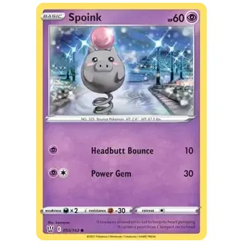 Volný čas Spoink (BST 55)