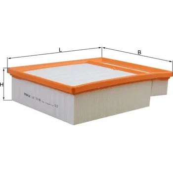 Vzduchový filtr Vzduchový filtr MAHLE LX 1019