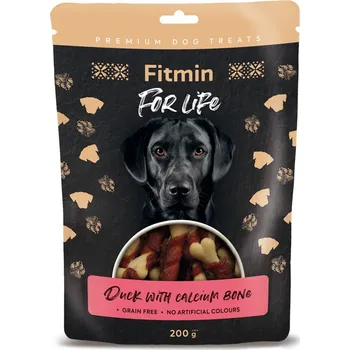 Pamlsek pro psa Fitmin For Life Kalciová kost pamlsek pro psy kachna 200 g
