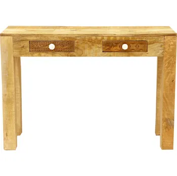 Toaletní stolek Dřevěný toaletní stolek z masivu mango 110x76x40