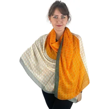 Šátek Dámský šátek 90 x 175 cm CC - oranžový