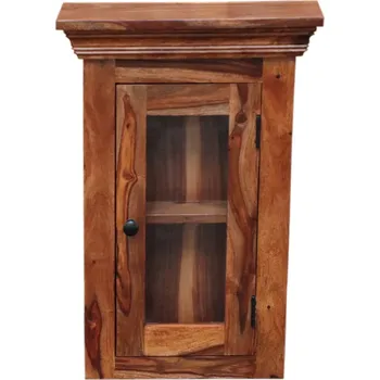 Koupelnový nábytek Závěsné koupelnová skříňka 40x60x15 z indického masivu palisandr