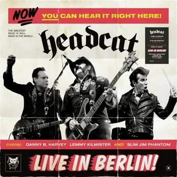 Zahraniční hudba Headcat : Live In Berlin (Coloured) LP