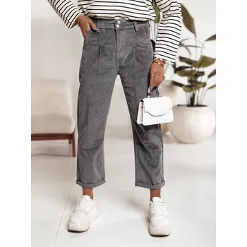 Dámské kalhoty Dámské kalhoty LUVORISA, šedé DStreet šedá 3069087