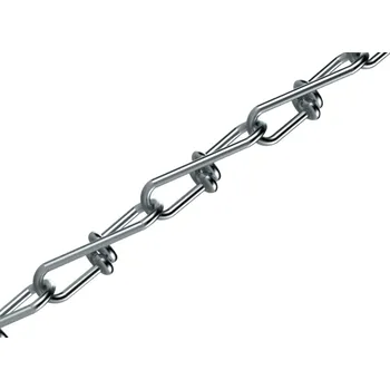 Řetízek nerez_solar_martim Dvojitý smyčkový řetízek s uzly DIN 5686 nerez A4 - AISI 316 Varianta: Dvojitý smyčkový řetízek s uzly DIN 5686, D= 2,5 mm, L= 30 m (reel), A4-AISI316