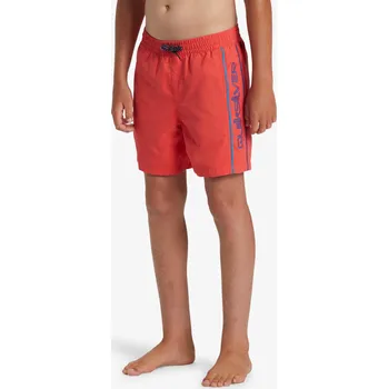Pánské plavky Chlapecké kraťasové plavky Quiksilver EVERYDAY VERT VOLLEY Quiksilver tmavě červená 3100065