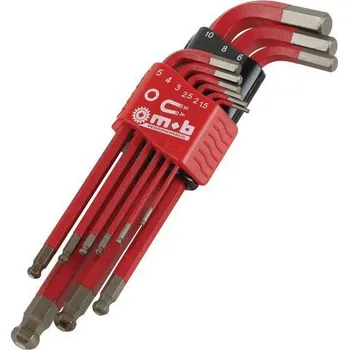 Klíč Sada imbus klíčů s kuličkou a magnetem mob, 9 ks