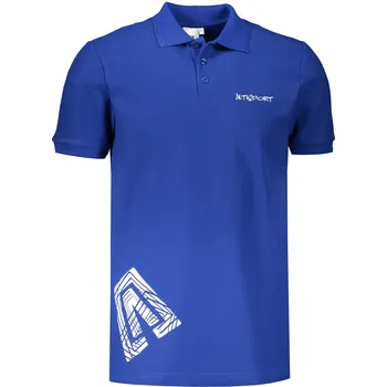 Pánské tričko Pánské triko s límečkem ALTISPORT ALM013203 KRÁLOVSKÁ MODRÁ 4XL