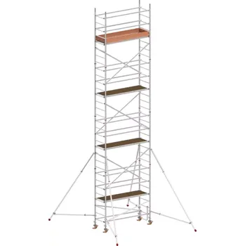 Lešení Hliníkové pojízdné lešení Hymer - pracovní výška 9,27 m