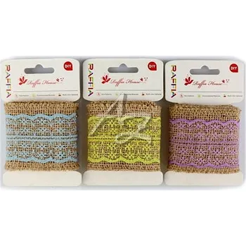 Stuha stuha juta+polyester, 1m