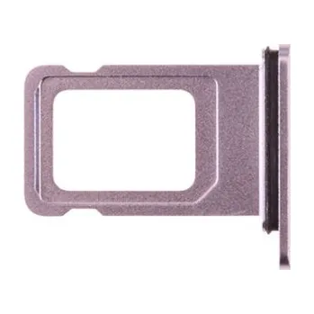 Náhradní díl pro mobilní telefon Šuplík na SIM kartu iPhone 11 - fialový IPH0545