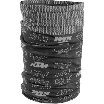 Nákrčník Multifunkční šátek KTM Factory Prime Scarf Black/grey ONE SIZE