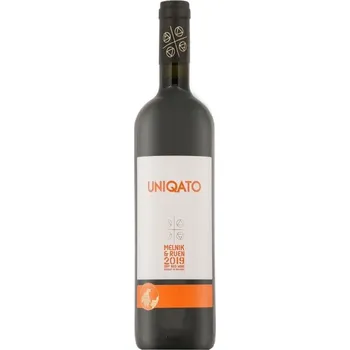 Víno Damianitza JSCo | Uniqato Melnik 2019 | červené | suché | 14% | 2019 | 0,75 l | (holá láhev)