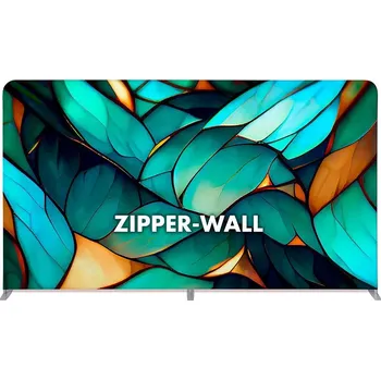 Značení Jansen Display Jednostranný tisk pro Zipper-Wall Straight Basic 400 x 230 cm
