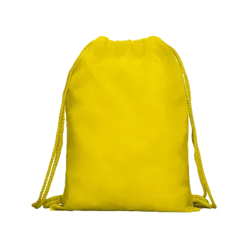 Sportovní vak Batohy na potisk Barva: žlutá, Služba nažehlení: Ne, Typ batohu: šňůrky