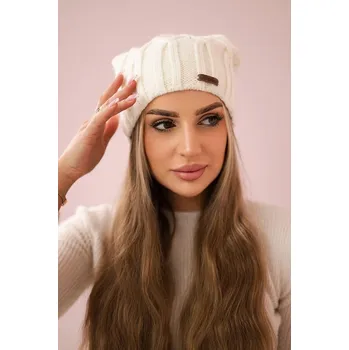 Čepice Milano fleecová čepice K203 ecru UNI