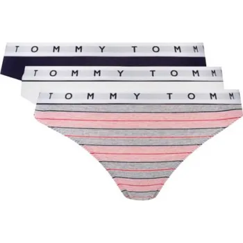 Dámské oblečení Tommy Hilfiger Spodní prádlo 3-pack tanga W UW0UW02521 dámské XL