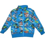 Teplá chlapecká mikina Kugo GM9778 modrá